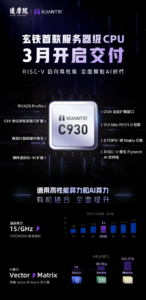 阿里巴巴达摩院玄铁 C930 交付：国产 RISC-V 芯片开启服务器市场突围战-牛仔AI